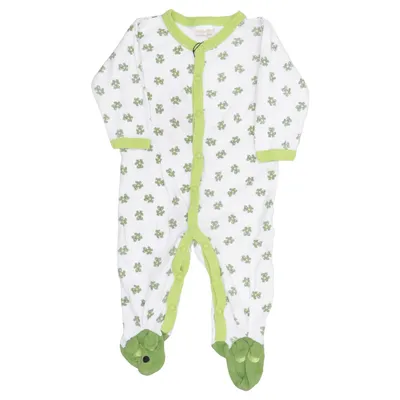 Rompers (White, Green) from Lindex Baby Cotton