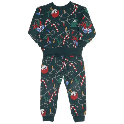 Loungewear (Grøn, Flerfarvet) fra H&M Bomuld, Polyester