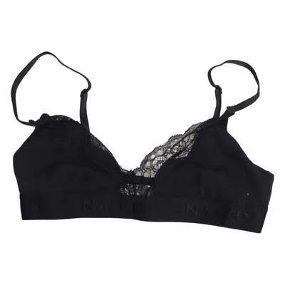 Brassière (Noir) de Hunkemöller x NA-KD Coton, Élasthane