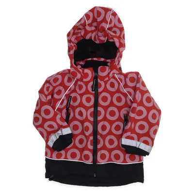 Rain jacket (Red, Pink, Black) from Maxomorra Polyamide, Polyester