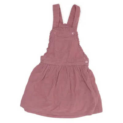 Hängselklänning (Rosa) från Hust and Claire Bomull