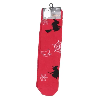 Chaussettes (Rouge, Noir, Blanc) de Locken Coton, Élasthane, Polyamide, Polyester