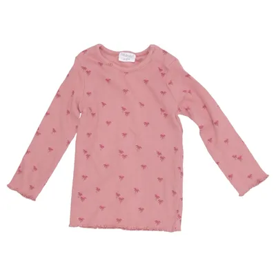 T-shirt à manches longues (Rose) de Fred & Flo Polyester recyclé