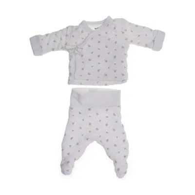 Set (White, Brown) from Kiabi