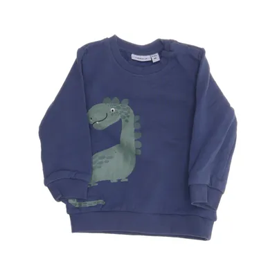 Collegetröja (Blå, Grön) från Name It Ekologisk bomull