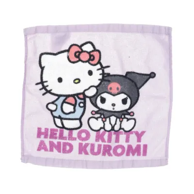 Handduk (Lila, Flerfärgad) från Sanrio