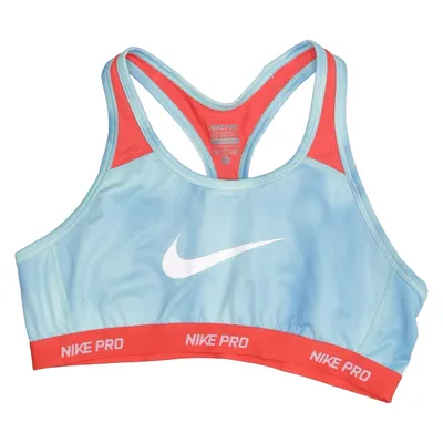 Sports bra (Blue, Red, Multicolored) from Nike Pro Elastane, Nylon, Polyester