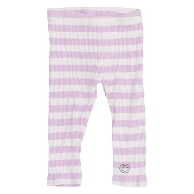 Legging (Violet, Blanc) de Cubus Mini Élasthane, Coton biologique