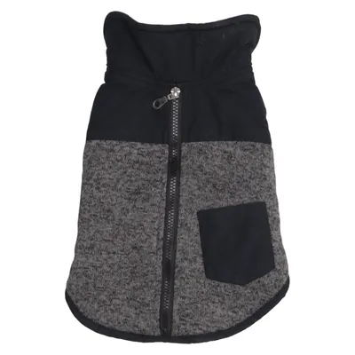 Dog coat (Gray, Black)