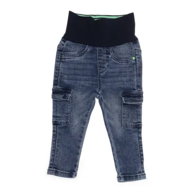Cargo pants (Blue) from s.Oliver Cotton, Polyester