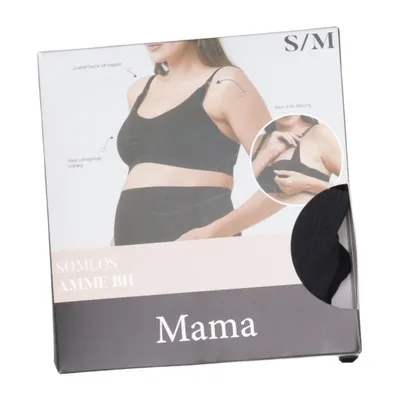 Amnings-BH (Sømløs Amme Bh) från Mama Elastan, Polyamid