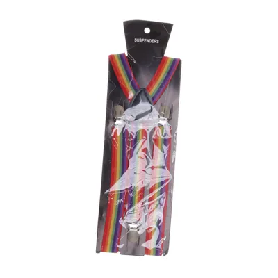 Braces (Red, Multicolored) from Suspenders