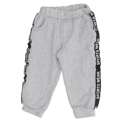 Mjukisbyxor (Grå, Svart) från Concept Bomull, Polyester