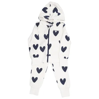 Tenue d'intérieur (Blanc, Noir) de Geggamoja Élasthane, Coton biologique