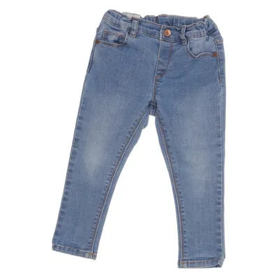 Spijkerbroek (Blauw) van Zara BabyGirl Katoen, Elastaan, Polyester