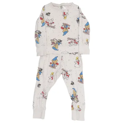 Pyjamas (Beige, Flerfärgad) från Bamse by Lindex Bomull