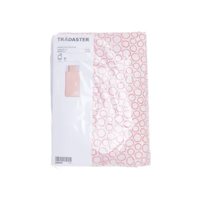 Bäddset (Vit, Röd) från IKEA Bomull, Polyester