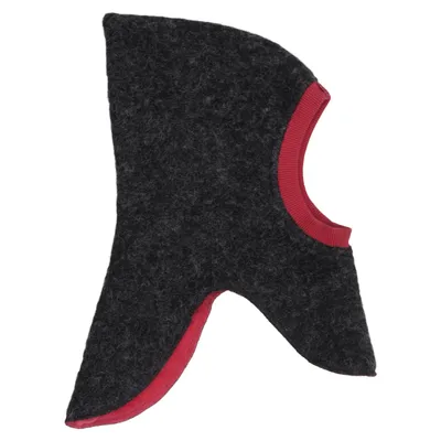 Balaklava (Grå, Pink) fra Huttelihut Bomuld, Polyester, Uld