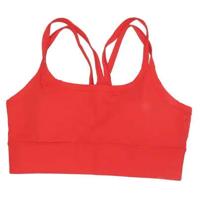 Sport-BH (Röd) från Fabletics Elastan, Polyamid, Polyester