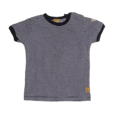 T-shirt (Blå, Vit) från Steiff Bomull, Elastan