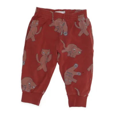 Mjukisbyxor (Röd, Flerfärgad) från Tinycottons Bomull, Elastan