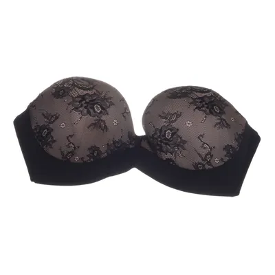 Soutien-gorge (Noir, Beige) de Wonderbra Élasthane, Polyamide, Polyester