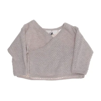 Wrap cardigan (Beige) from H&M Adorables Cotton, Lyocell