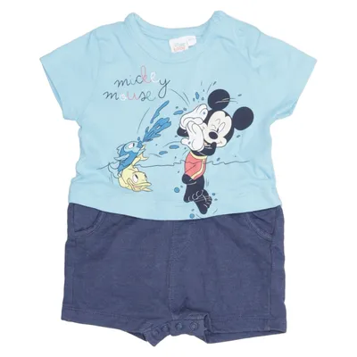 Barboteuse (Bleu, Multicolore) de Disney Baby Coton