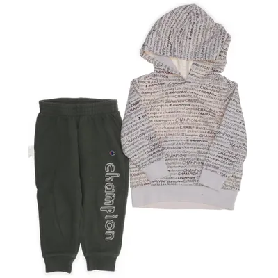 Mjukisset (Grön, Vit, Flerfärgad) från Champion Bomull, Elastan, Polyester