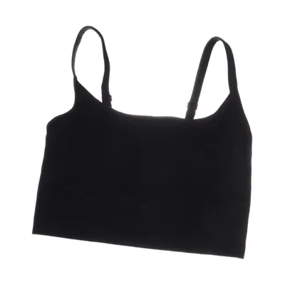 Sport-bh (Zwart) van Uniqlo Elastaan, Polyamide, Polyester