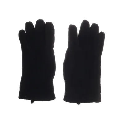 Gloves (Black) from Handskmakaren Acrylic, Suede, Wool