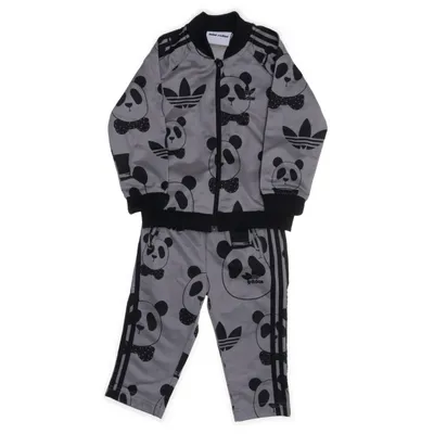 Mjukisset (Grå, Svart, Vit) från Adidas Mini Rodini Återvunnen polyester