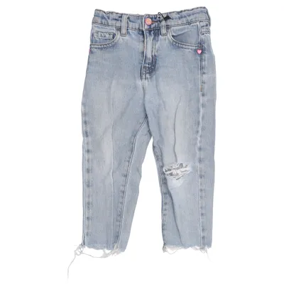 Jean (Bleu) de Billieblush Coton, Élasthane, Polyester
