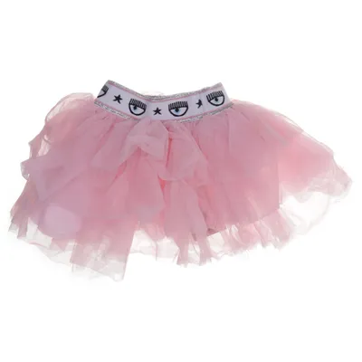 Tyllkjol (Rosa) från Chiara Ferragni Bomull, Polyamid