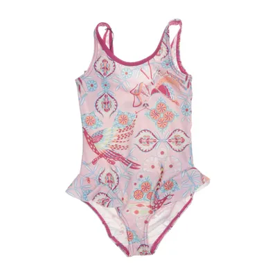 Badpak (Roze, Meerkleurig) van Reima Elastaan, Polyester