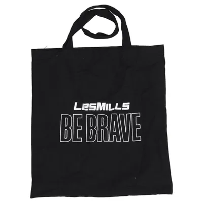 Canvas bag (Black) from LesMills Cotton