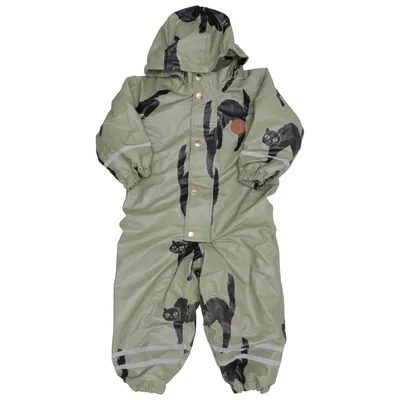 Overall (Green, Black) from Mini Rodini Polyester, Polyurethane