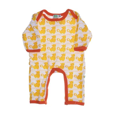 Sparkdräkt (Vit, Orange, Gul, Flerfärgad) från Sture & Lisa Bomull