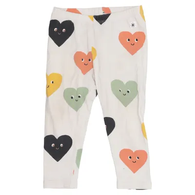 Leggings (Beige, Flerfarvet) fra Lindex Baby Bomuld, Elastan