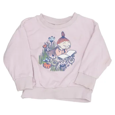 Collegetröja (Rosa) från Moomin by Lindex Bomull