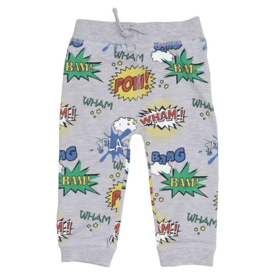 Sweatpants (Gray, Multicolored) from Petter & Kajsa Cotton, Polyester