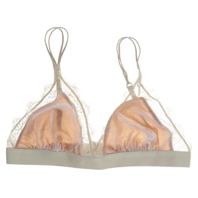Bralette (Beige) van Love Stories Elastaan, Polyamide, Polyester