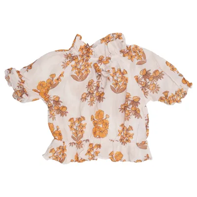 Haut (Beige, Orange, Marron) de Mini Rodini Coton