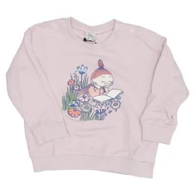 Collegetröja (Rosa) från Moomin by Lindex Bomull