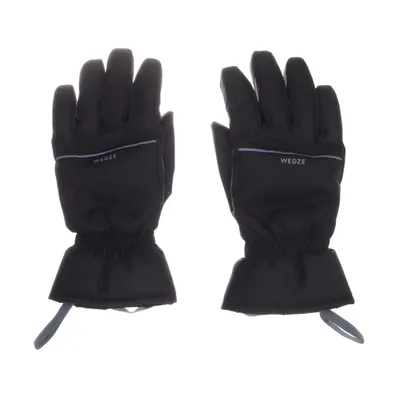 Handskar (Svart) från Wedze Polyester, Polyuretan