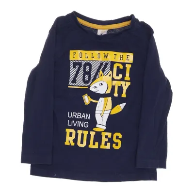 Long sleeve T-shirt (Blue, Yellow, White) from Kiki & Koko Cotton