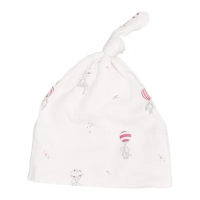 Beanie (White, Multicolored) from Livly Cotton