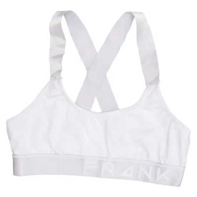 Sport-bh (Wit) van Frank Dandy Elastaan, Gerecycled polyester