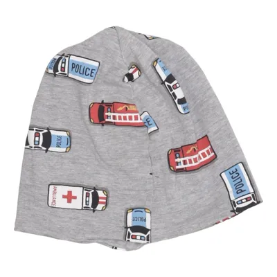 Beanie (Gray, Multicolored) from Lindex Cotton, Elastane, Viscose