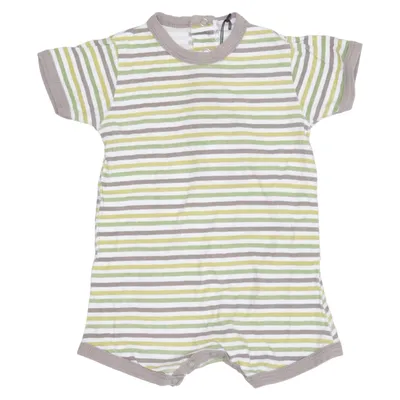Barboteuse (Blanc, Vert, Marron) de Les P'tits Babies